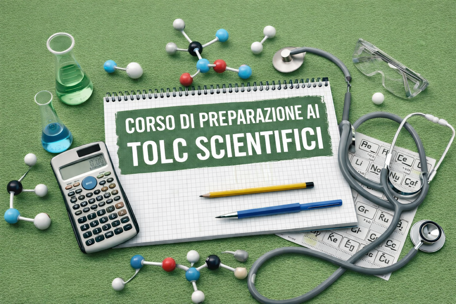 Corso di preparazione ai TOLC scientifici – inverno 2026