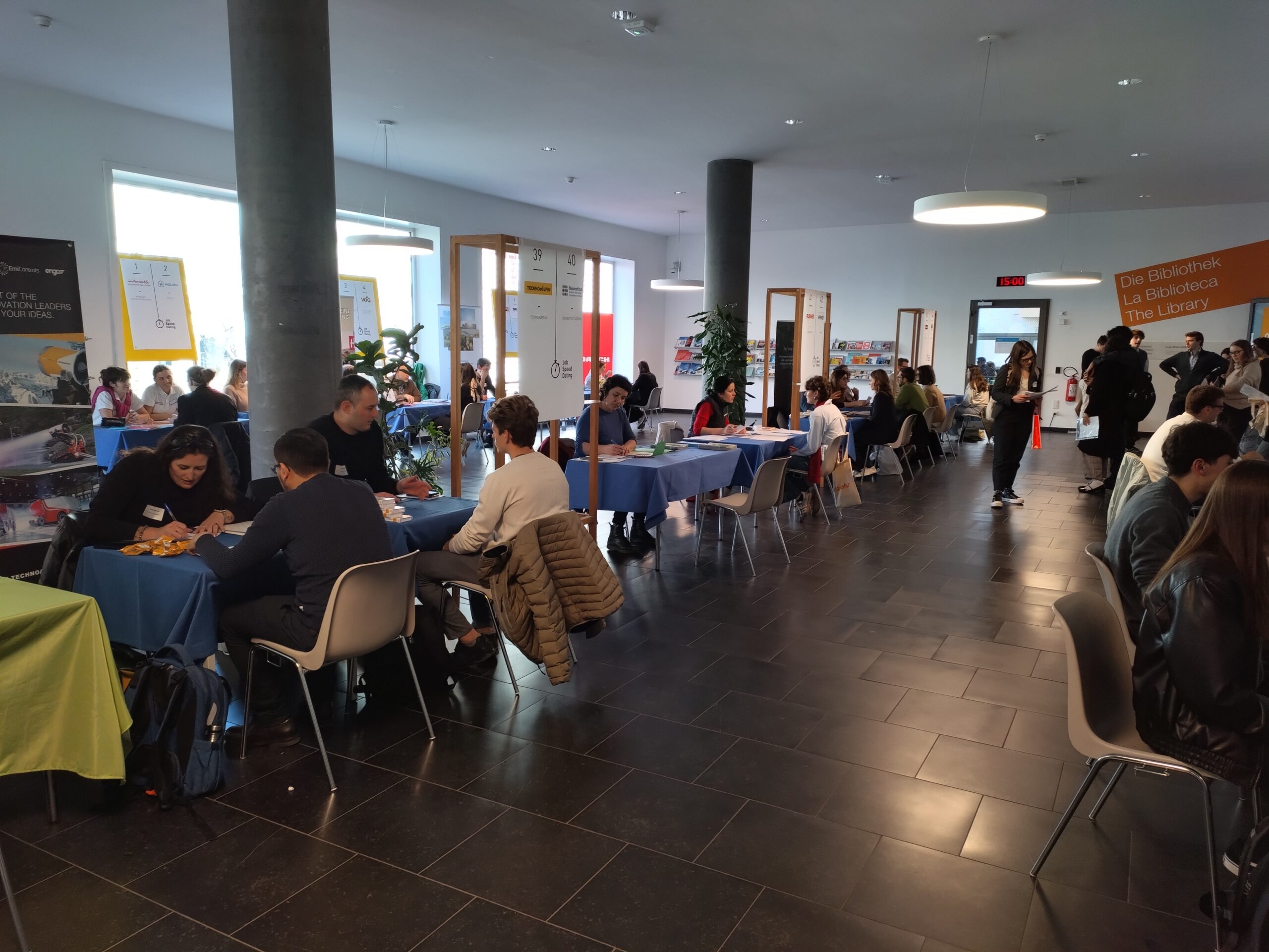 Il MUA al Job Speed Dating 2026 di Unibz